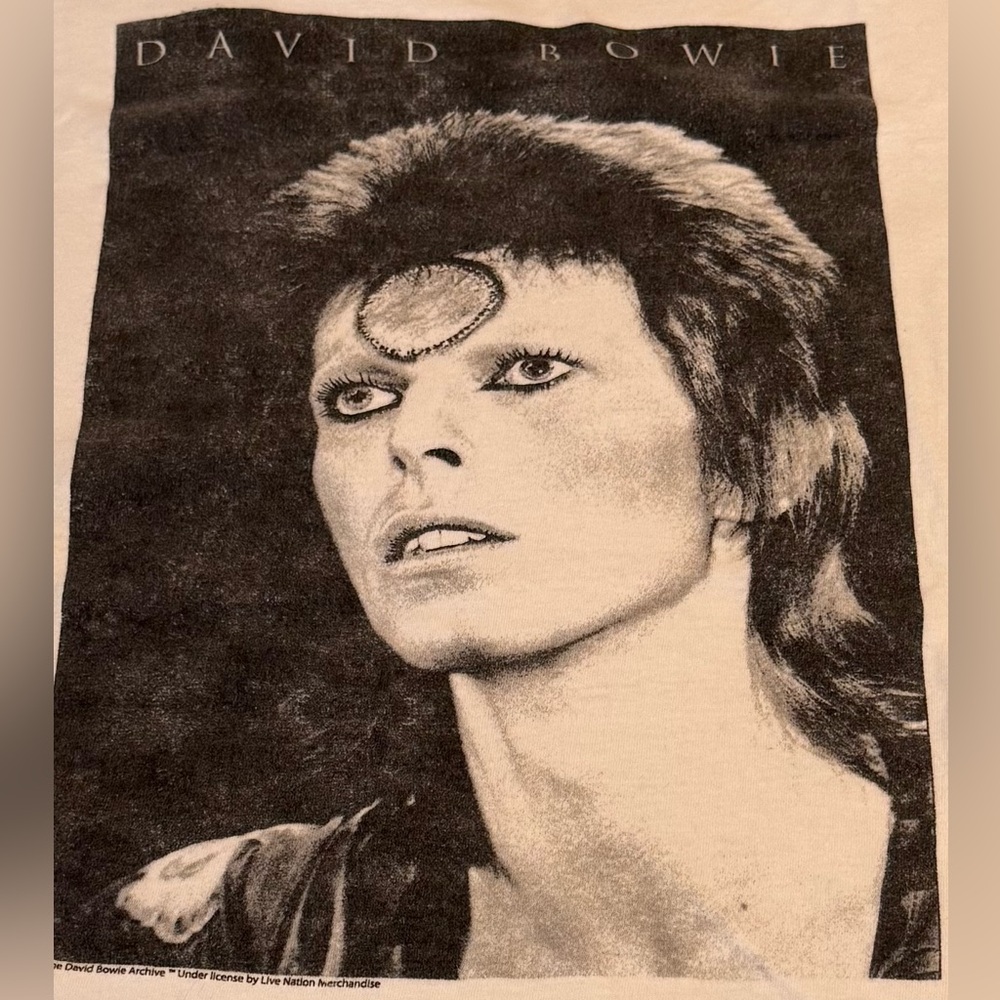 David Bowie Ziggy women’s cut tee shirt Gildan soft style cotton preshrunk⚡️